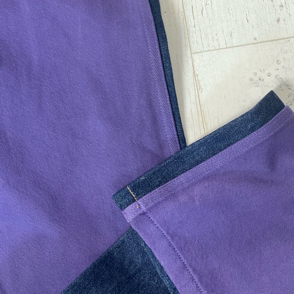 Calvin Klein Color Block High Rise Jeans - Picture 9 of 9